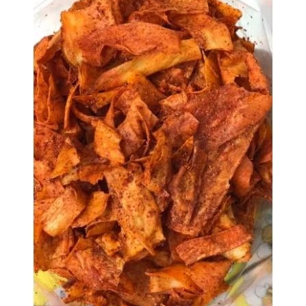 

Kripset (Keripik Setan) Pedas nampol -250gr