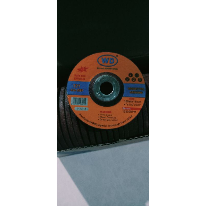 WD grinding batu gerinda tebal 4x6