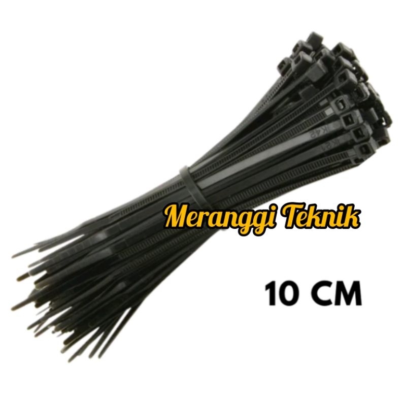 

id2911 Kabel ties tis 10 cm 100 mm hitam