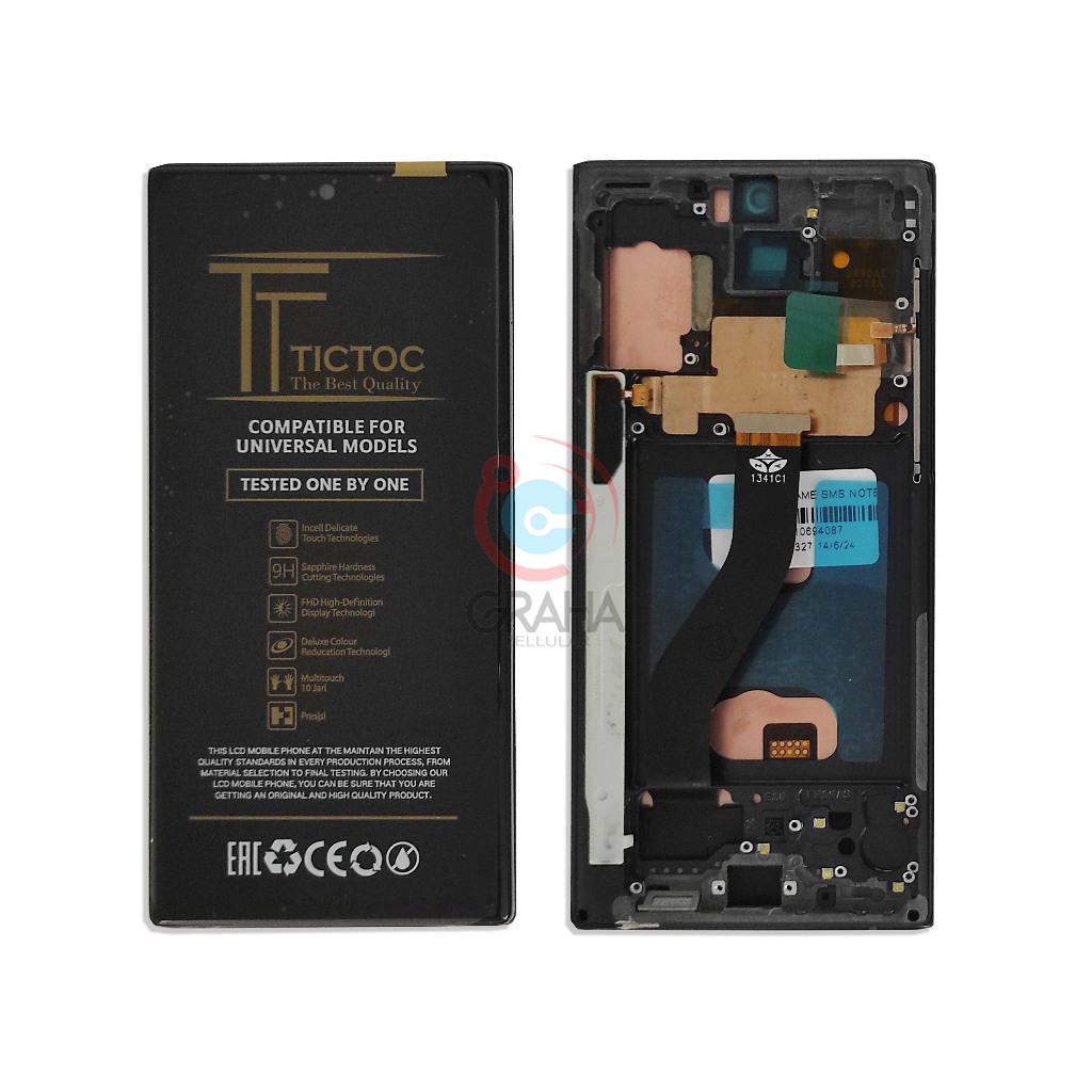 LCD SAMSUNG NOTE 10 / N970 + FRAME FULLSET TOUCHSCREEN
