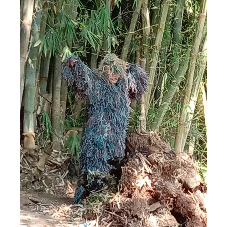 KI3 baju ghillie suit  gili  camo