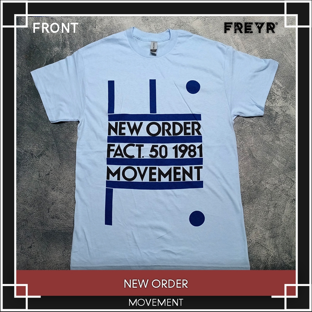 Kaos Band New Order - Movement Original