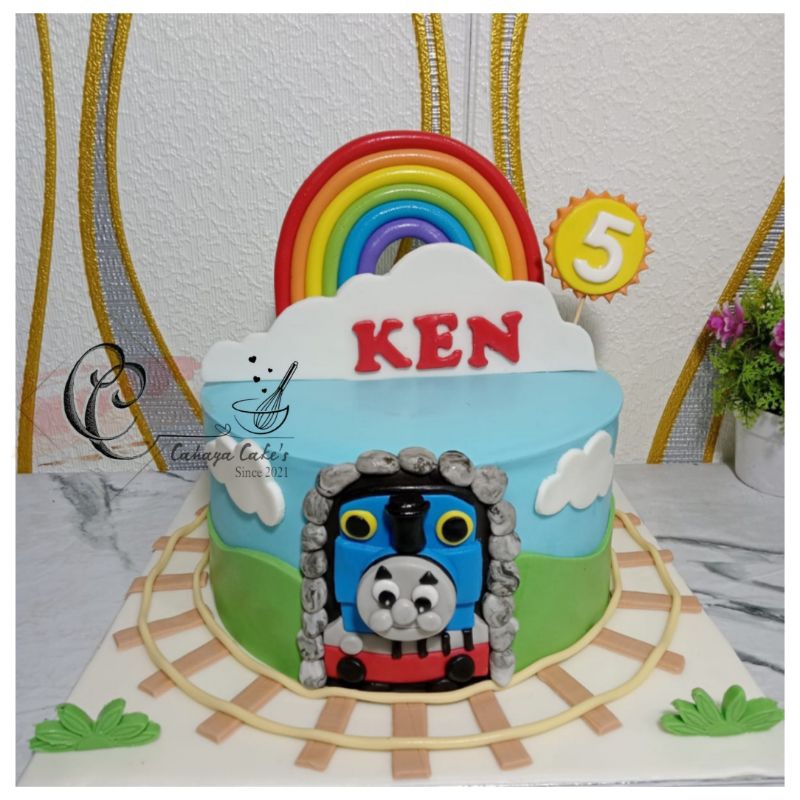 

Kue Ulang Tahun Kereta / Train Cake Custom / Custom Birthday Cake