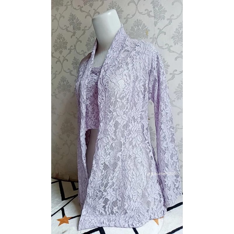 Atasan baju kebaya brukat sofiya jumbo kutubaru bali