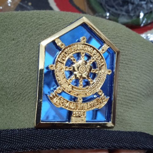 FG2 baret pol pp dan emblem satpol pp