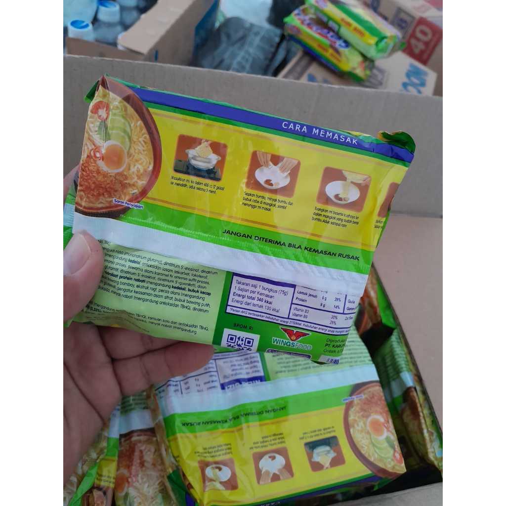 

Mie Sedaap Rasa Soto 5pcs Jelas Terasa Sedapnya