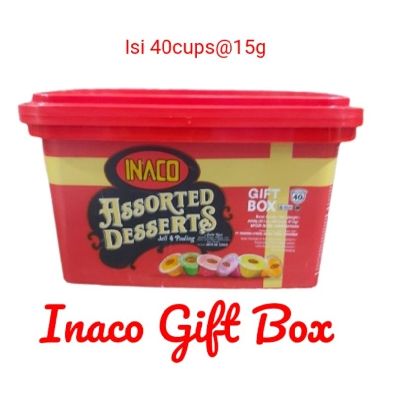 

Inaco Assorted Desserts Gift Box 40cups@15g