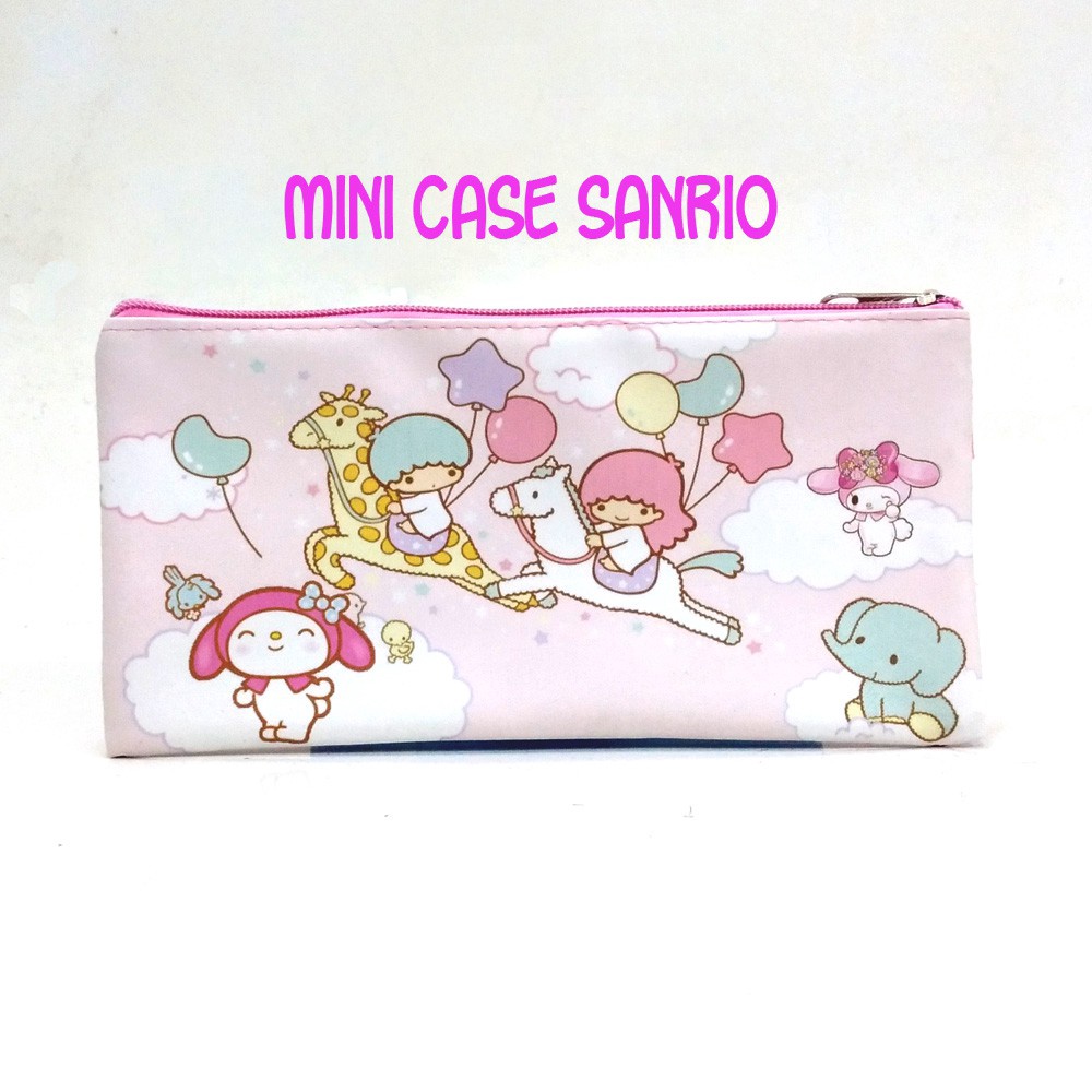 

TREND Mini Case Character Sanrio Pink Muda Pencil Case Stationary Organizer Tempat Penyimpanan Alat Tulis