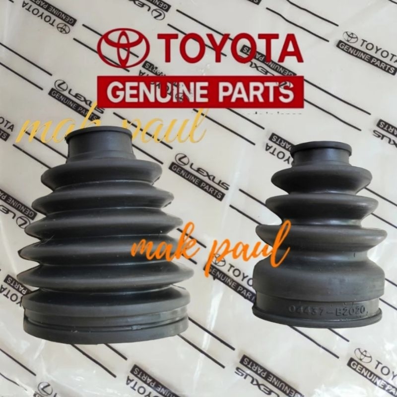 karet boot cv joint luar dalam YARIS bakpo 2006 - 2013 ORIGINAL