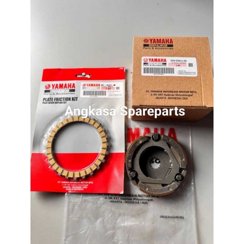 Kampas Ganda Assy + Kampas Kopling Jupiter Z1 Vega Force fi injeksi 1DY