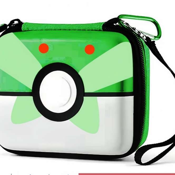HJ6 CODCase Kartu Pokemon 4 Pcs TCG Cocok Untuk Game Pokemon Trading Storage Bag Pokeball Card Holde
