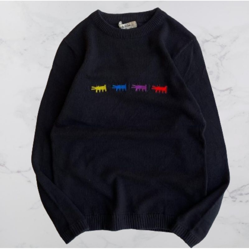 sweater rajut unisex KEITH HARING