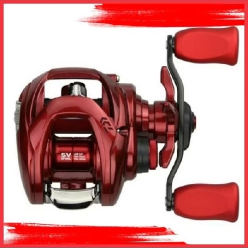 Reel BC Daiwa Salamandura SV TW 103L | 103HL | 150XHL | 150XH | Handle Kiri | Handle Kanan