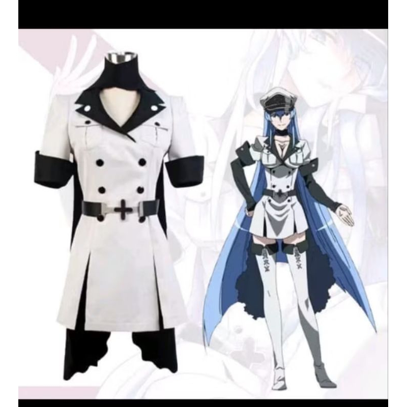 ESDEATH COSTUME//ANIME GA KILL ESDEATH COSPLAY
