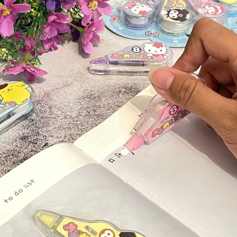 

Tipe-X Karakter Lucu 8M Correction Tape Students Tipe-X Kertas Mini