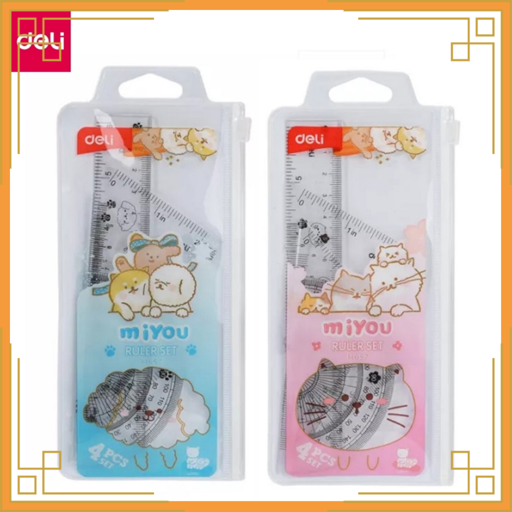 

DELI Penggaris set miyou H657