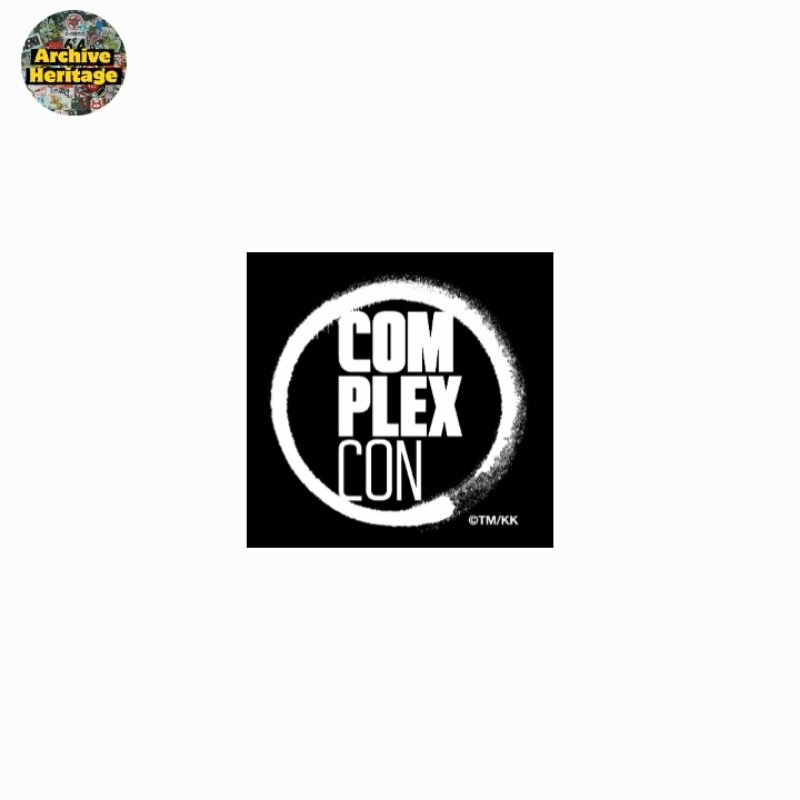 

sticker ComplexCon logo graphic exhibition art stiker