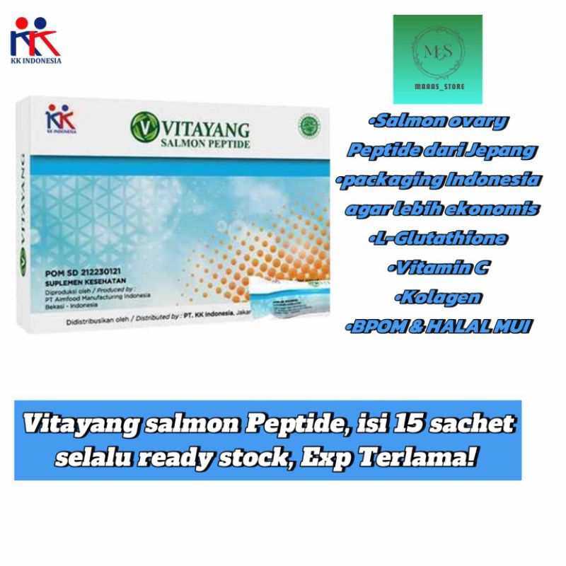 Vitayang SOP salmon Ovary peptide Glutathione SOP japan original