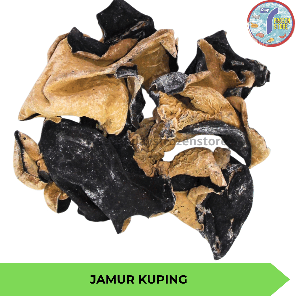 

Jamur Kuping Kering Super Kemasan 100 Gr