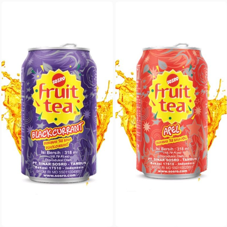 

Fruit Tea Kaleng - Netto 318ml