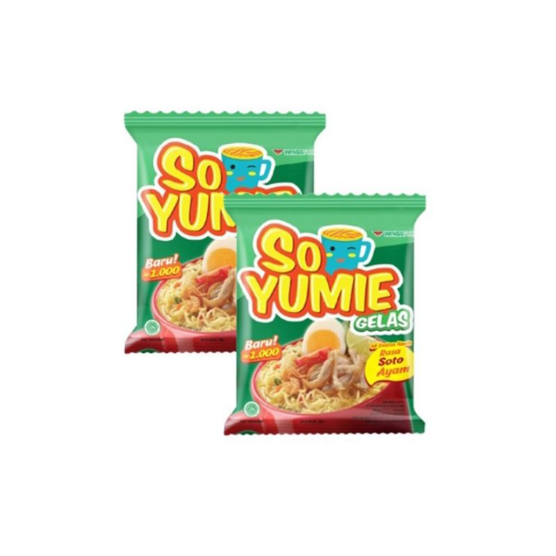 

SO YUMIE GELAS 1 RENCENG ISI 10 SACHET