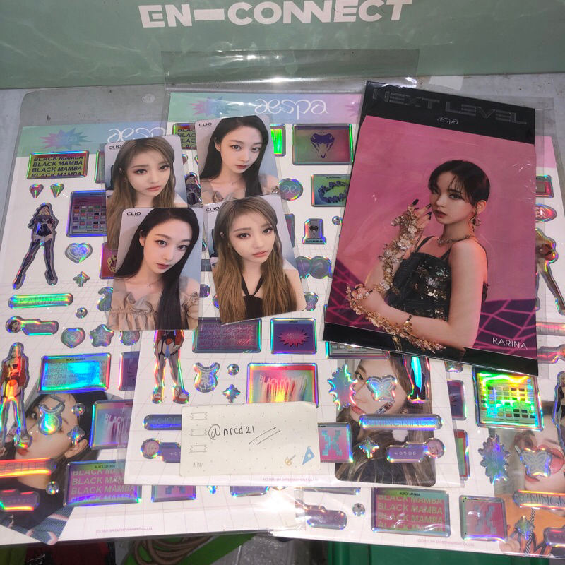 Photocard Aespa pc aespa epoxy aespa epoxy karina epoxy winter epoxy ningning clio ningning clio gis