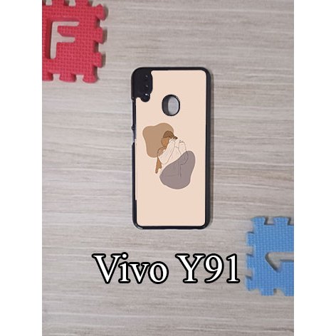 CASE VIVO Y91/ VIVO Y95 - HARDCASE GLOSSY  VIVO Y91/ VIVO Y95 - CASE KEREN - HARDCASE KACA VIVO Y91/