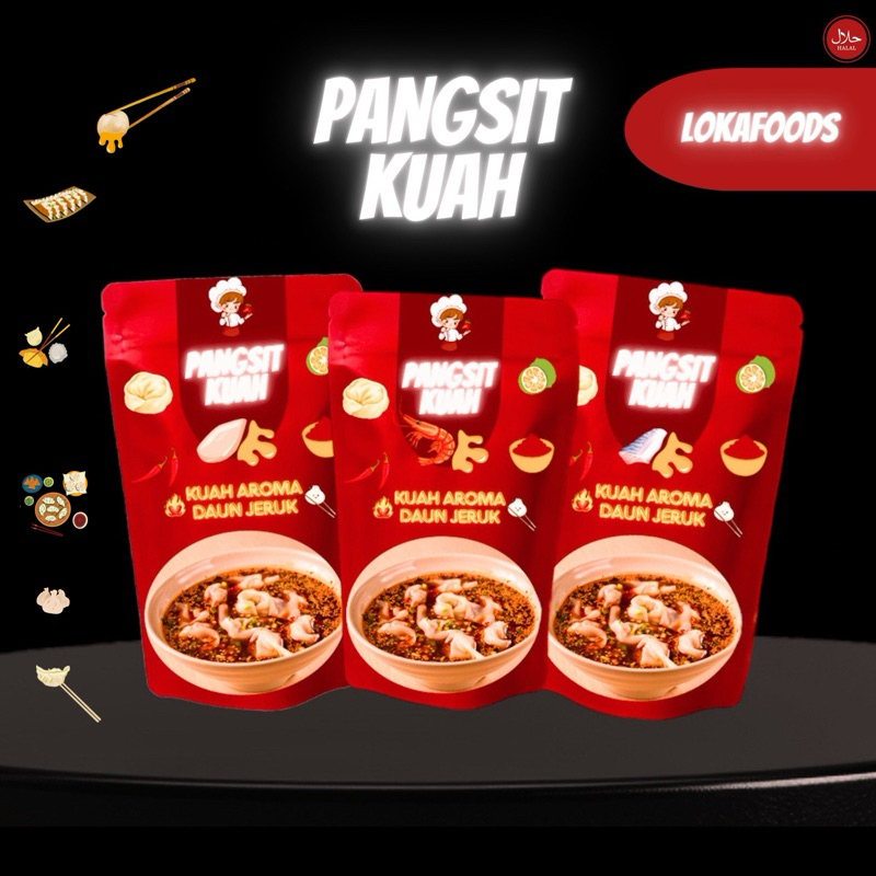 

Pangsit Lumer Kuah Aroma Daun Jeruk Lokafoods