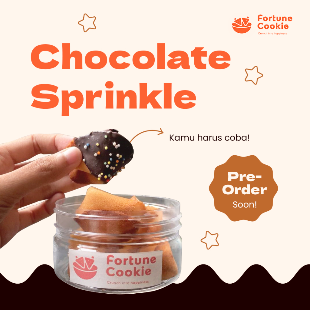 

Fortune Cookie Rasa Coklat