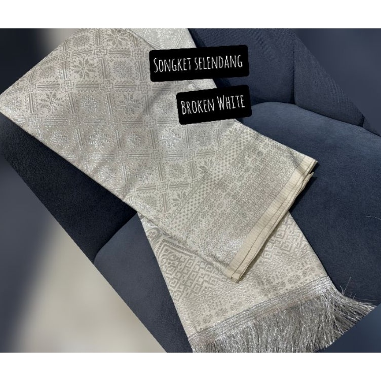 KODE Y13N Songket Selendang  Set songket selendang setelan songket songket tenun  songket palembang 