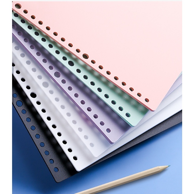 

DIY Minimalist Binder Covers Macaron Pastel Color / Cover Binder warna PASTEL A5