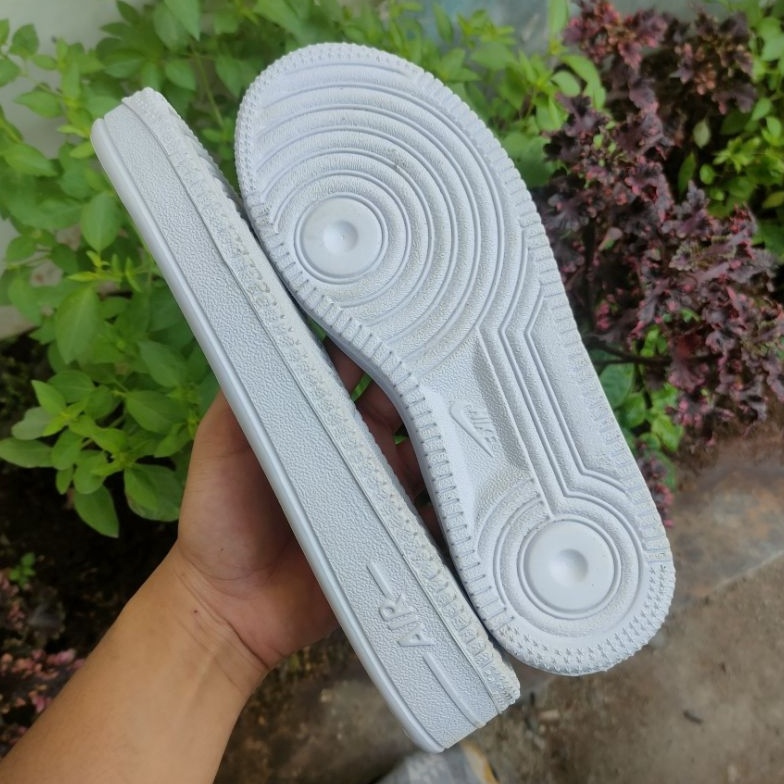 KODE I15Y outsole sol Af1 air force one tinggi size 3745 warna putih hitam abu coklat muda dan warna
