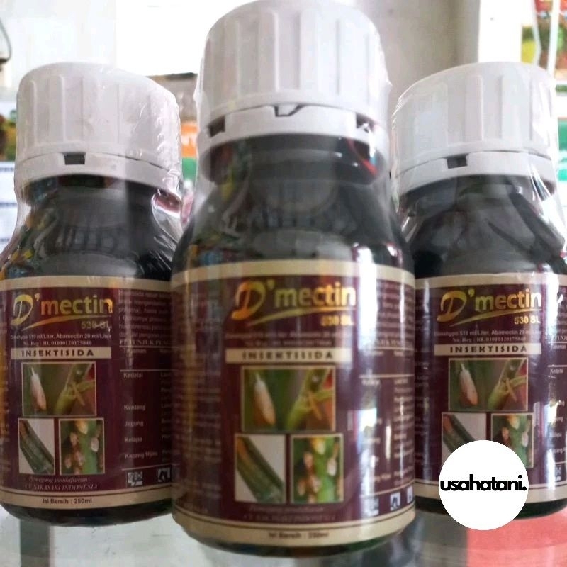 Insektisida D'MECTIN (DMECTIN) 530SL 250 ML Dimehipo + Abamektin