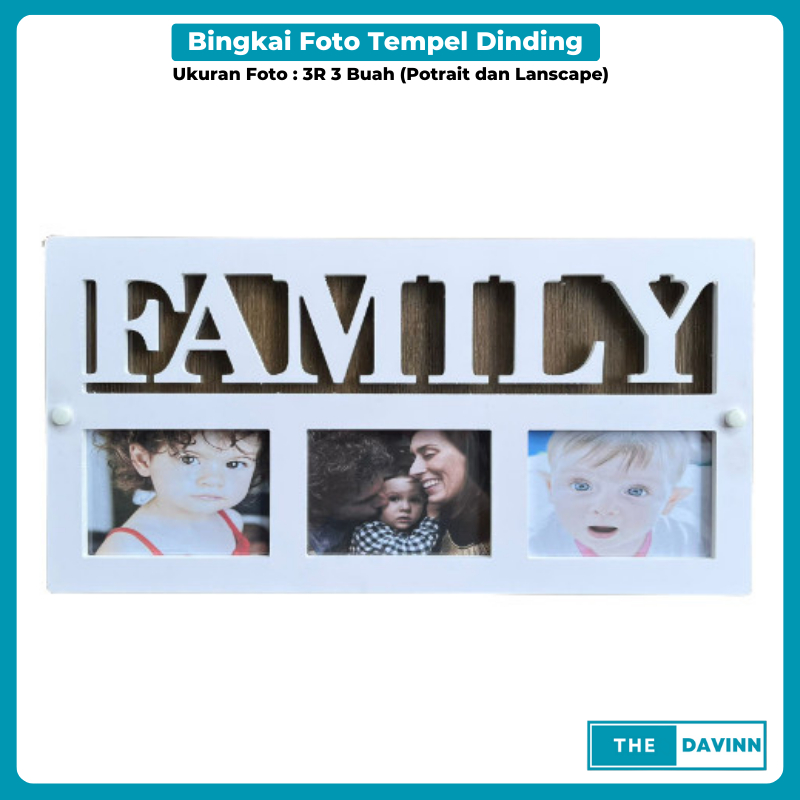 Frame Foto Gantung Dinding Tanpa Paku Bingkai Foto Dinding Pigura Photo Estetik Minimalis