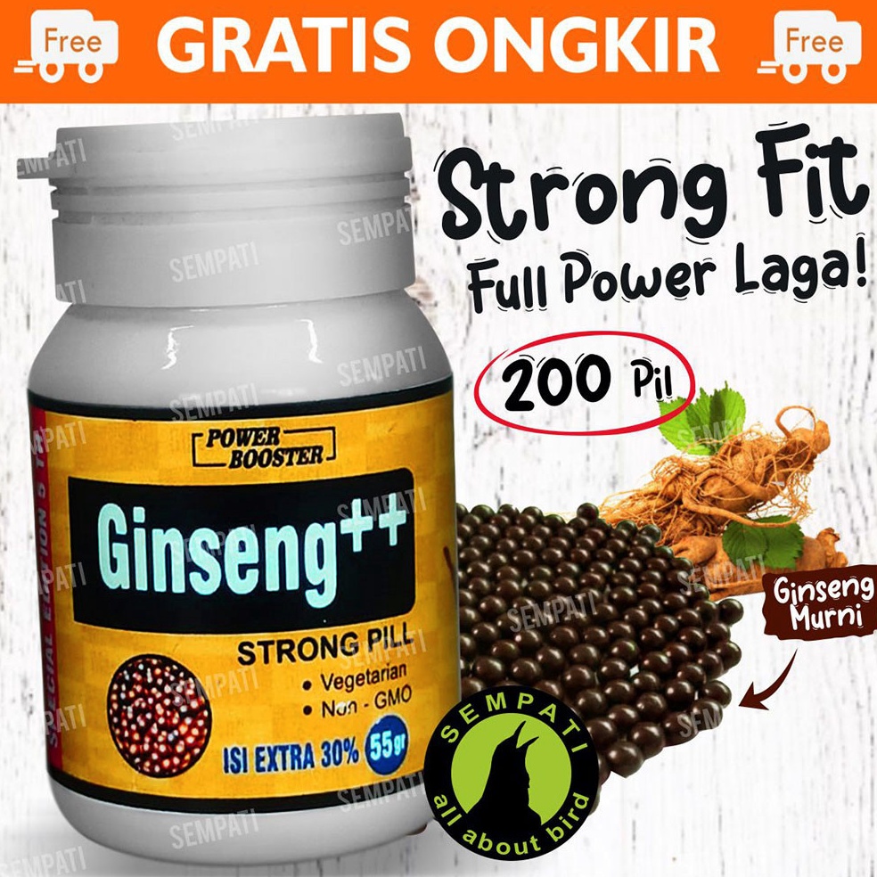 KODE B82G Power Booster Ginseng Plus Pil Kapsul Capsule Obat Kuat Sayap Otot Kaki Kuat Tangguh Siap 