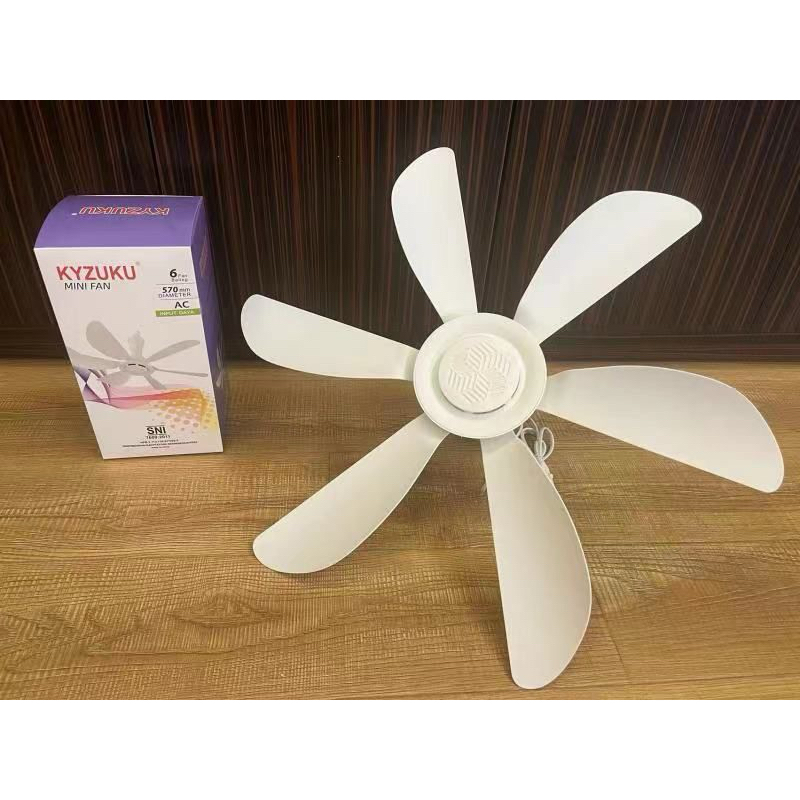 Kipas angin kyzuku gantung / kipas helifan 33w kyzuku jumbo 6 baling
