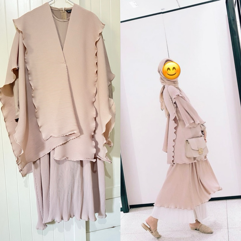 Maima Indonesia Capry Drapery Pleats *Preloved