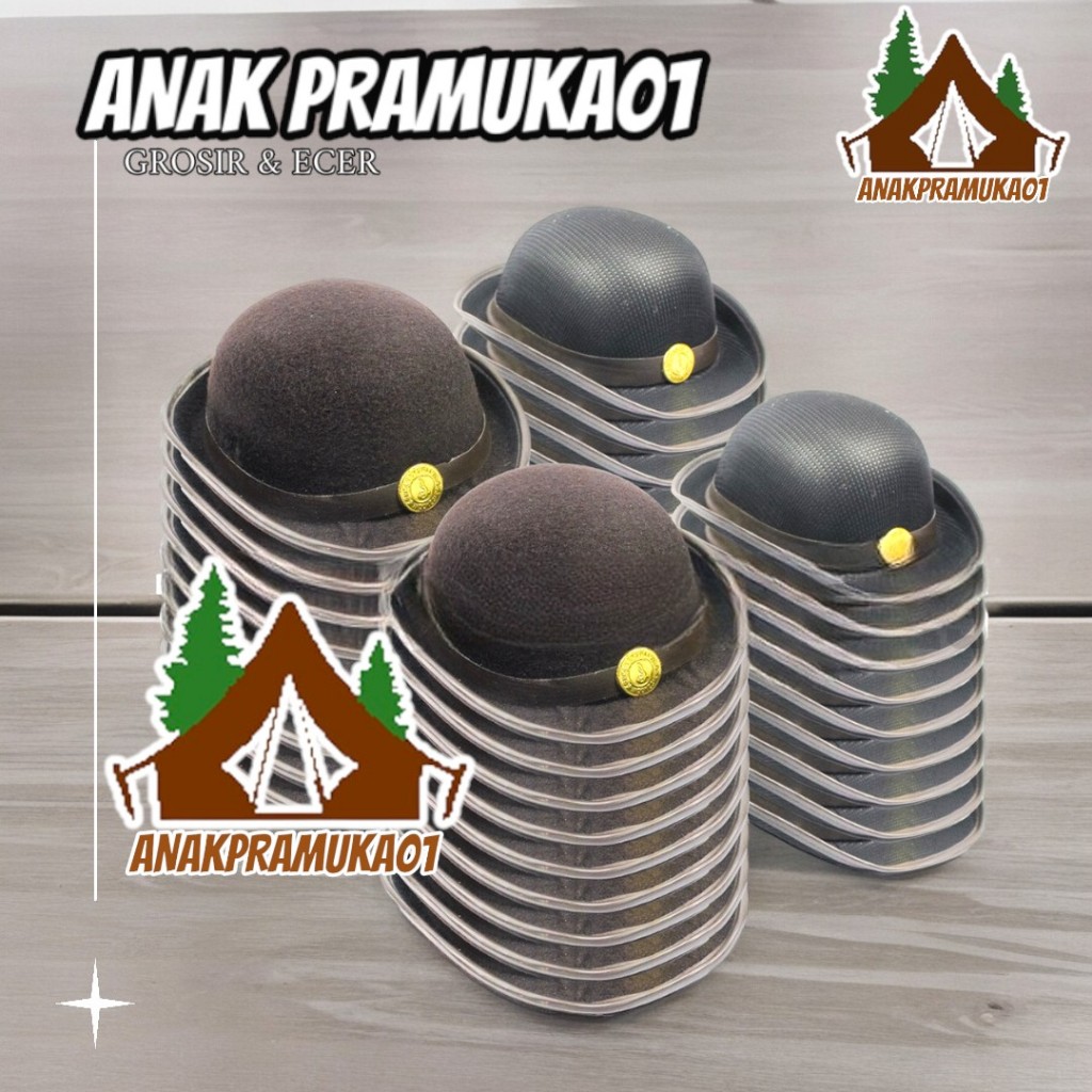 Grosir (20pcs) topi Boni pramuka