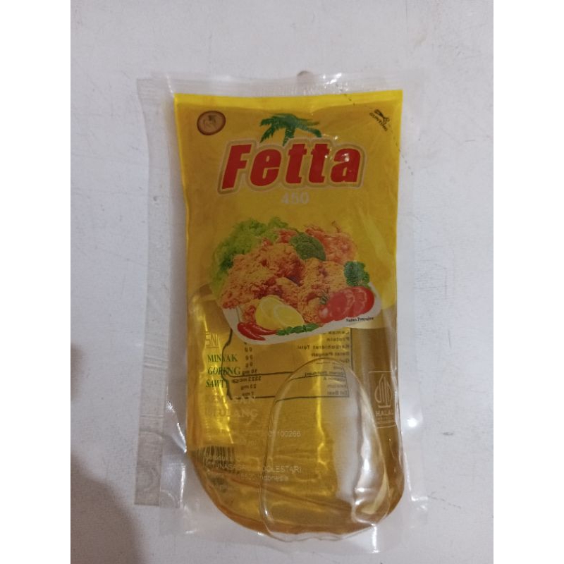 

Minyak Goreng Fetta 400 ml