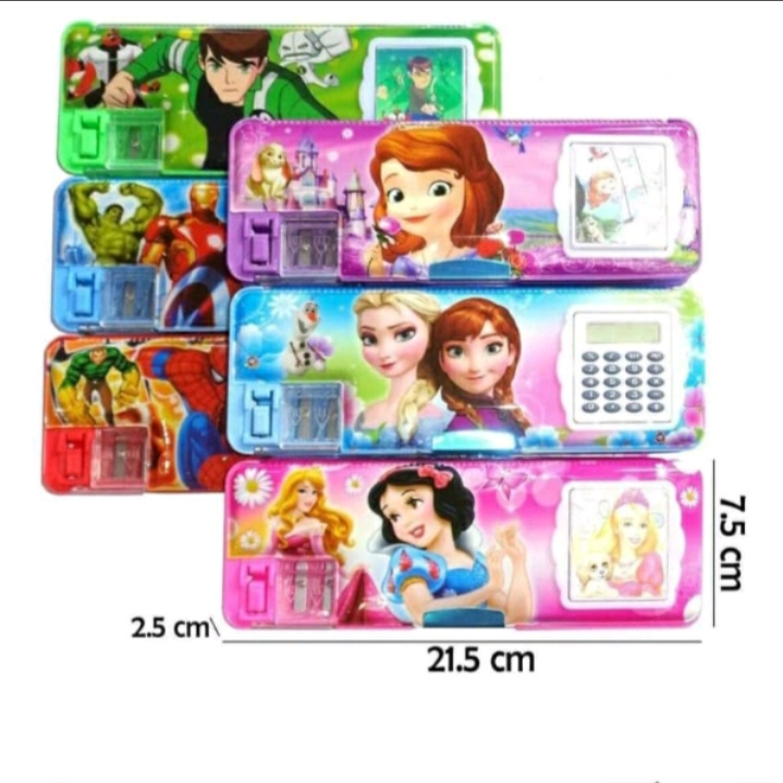 

Set Alat Tulis Cewek dengan Tempat Pensil dan Kalkulator COD Kotak - Stationery Girl