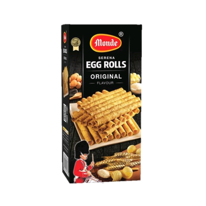 

monde wafer egg rolls 168gr original chocolate eggroll