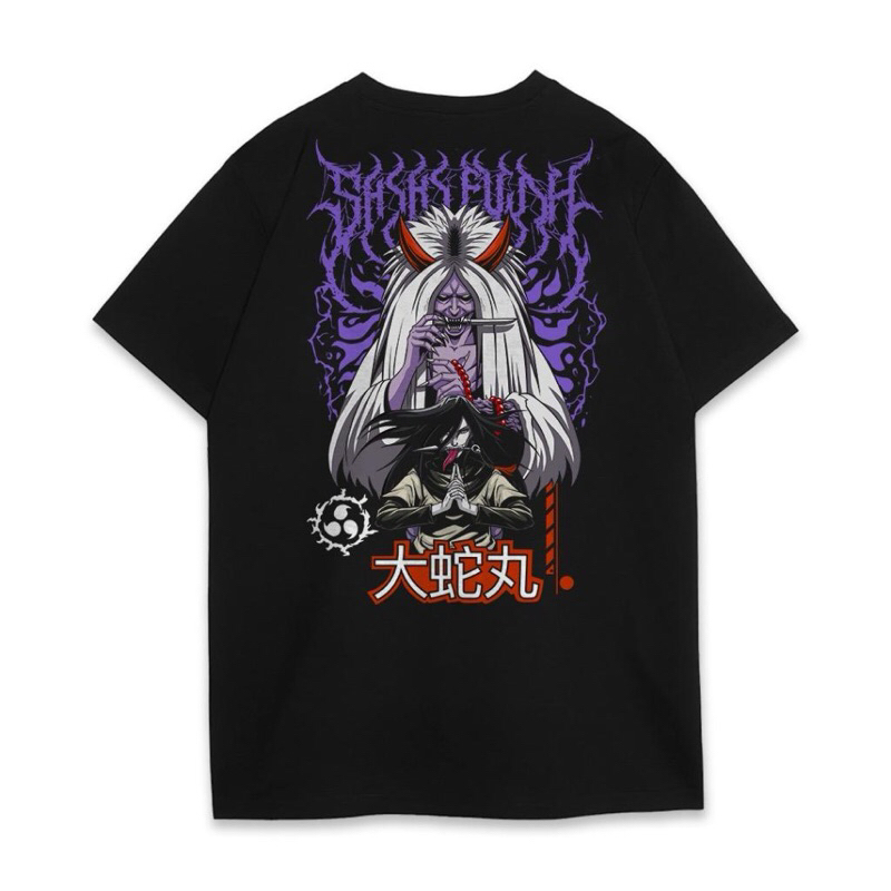 Tshirt/kaos anime Naruto dewa kematian orochimaru