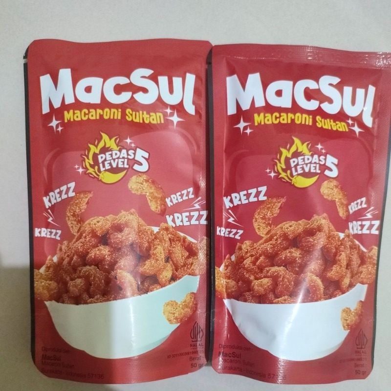 

Macsul(Macaroni sultan) pedas level 5