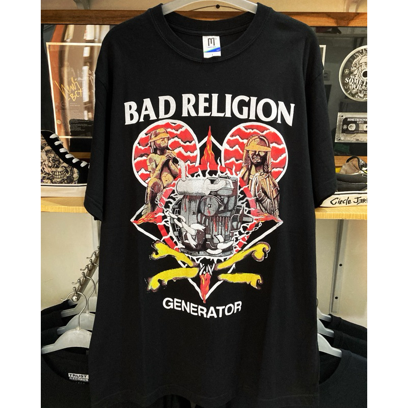 Kaos Band BAD RELIGION - GENERATOR Bootleg Merch