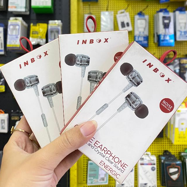 EARPHONE INBOX ENERGIC BASS OK SUARA JERNIH
