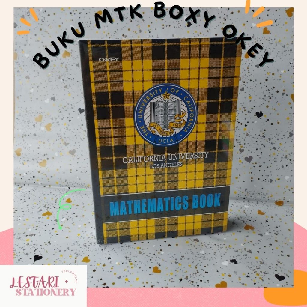 

Buku MTK Boxy Okey |Buku Matematika | Buku Kotak Kecil | Lestari Stationery