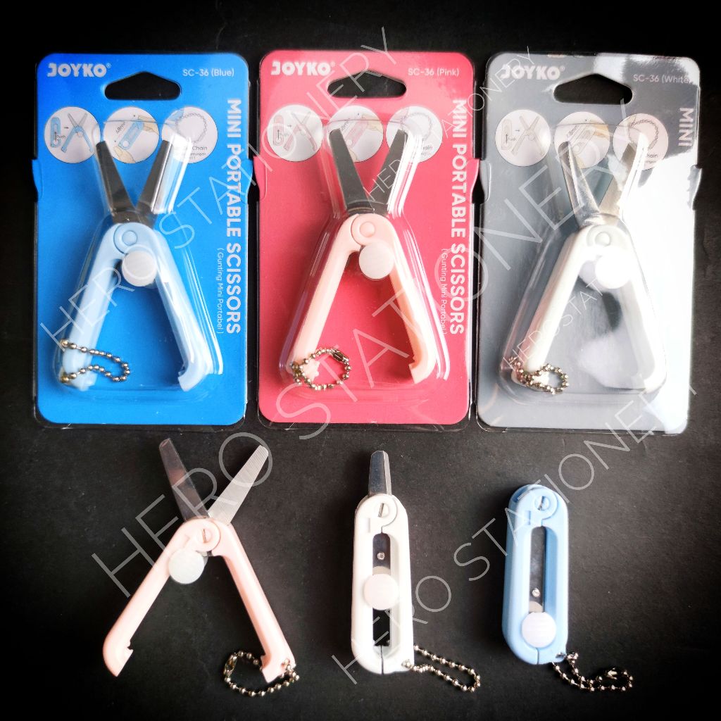 

Gunting lipat portabel mini joyko portable scissors SC-36