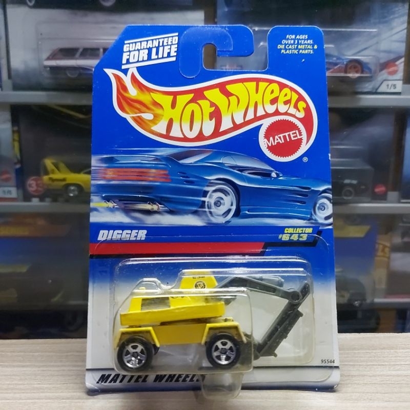 HOT WHEELS DIGGER - BLUE CARD