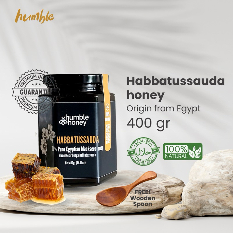 

MADU IMPORT PREMIUM HABBATUSSAUDA 400GR -- HUMBLE HONEY