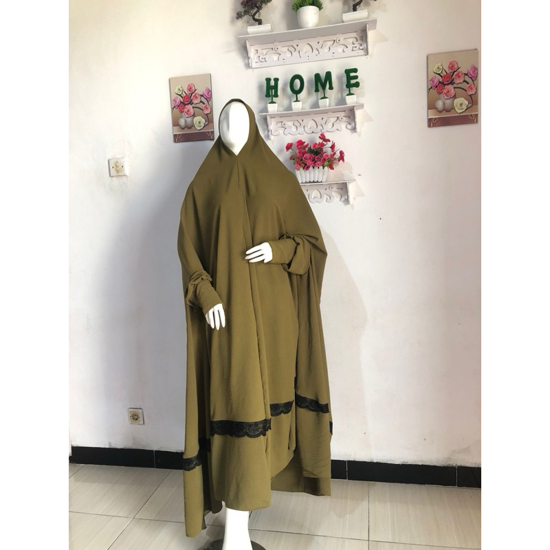 OVERHEAD KHIMAR FLOOR PREMIUM🫶